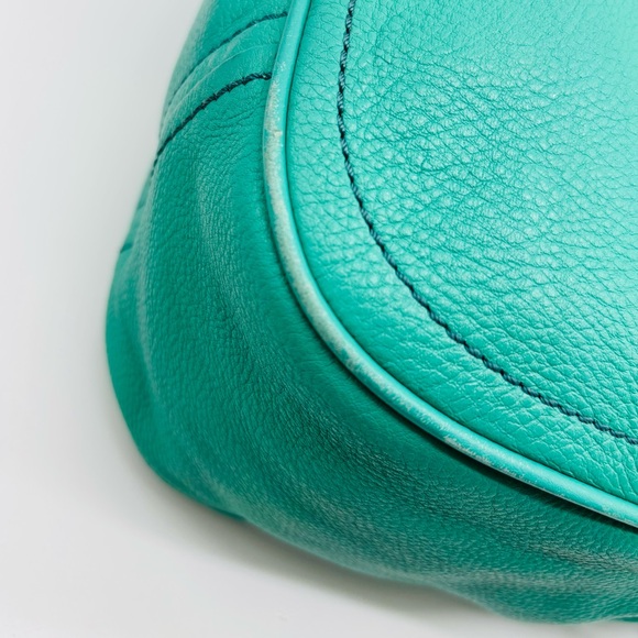 Kate Spade Leather Turquoise Hobo Bag - Picture 15 of 16